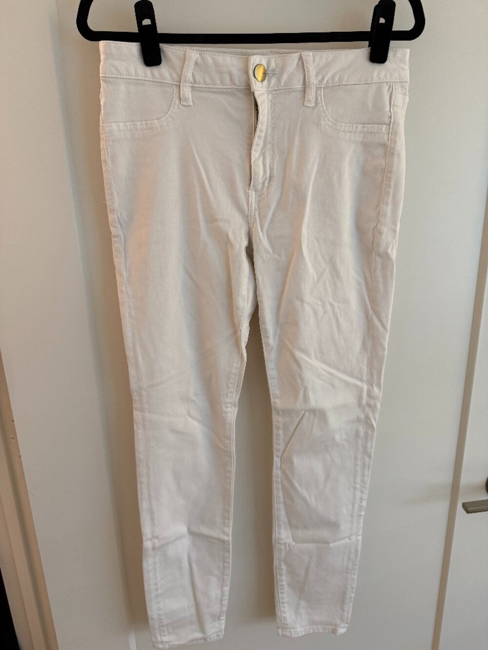 American Eagle White Jeggings Size 12 Regular